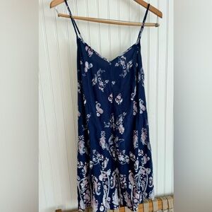 Garage Blue Paisley Dress Size SP